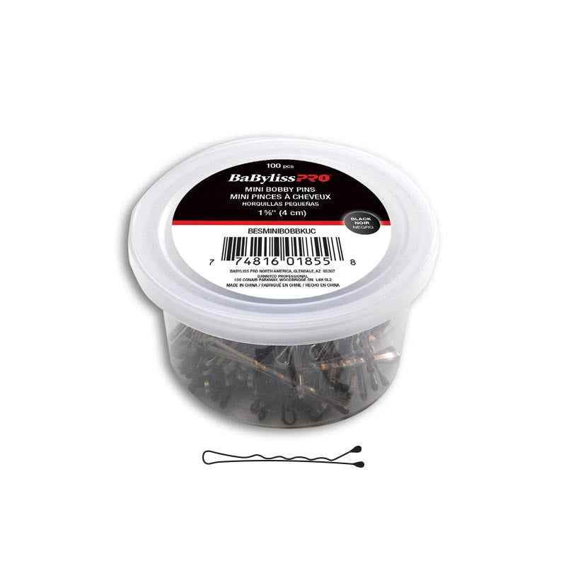 White Smoke BaBylissPRO  1 5/8 Mini Crimped  Brown  100pcs