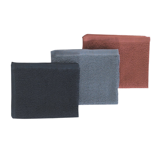 White Smoke BaBylissPRO  100% Cotton Towel  Bleachproof  12/bag  Grey