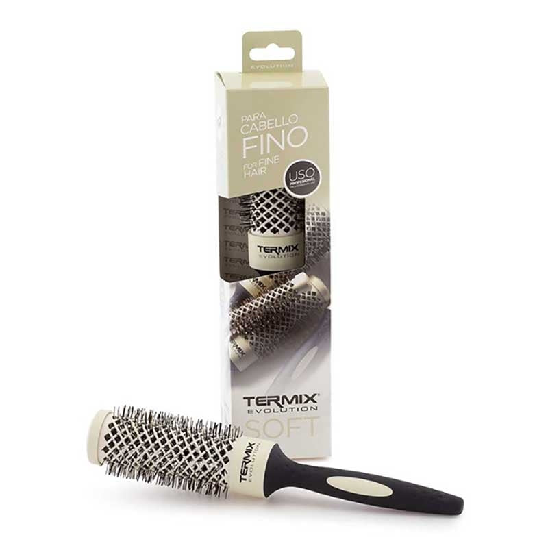 White Smoke Termix  Evolution Round Brush Soft  32mm