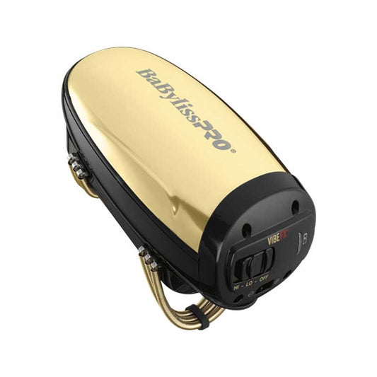 White Smoke BaBylissPRO  Gold Cordless Massager