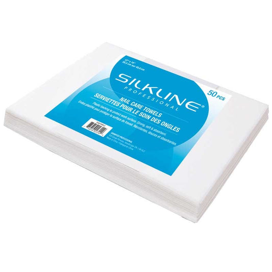 White Smoke Silkline   Nail Care Towels  50/bag