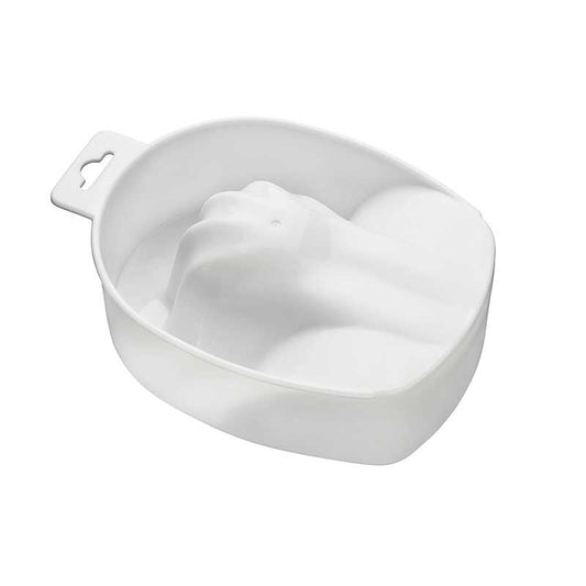 White Smoke Dannyco  Extra Deep Manicure Bowl