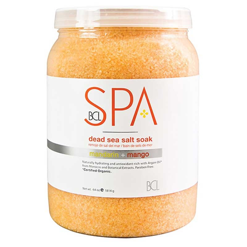 White Smoke BCL Spa  Mandarin Mango Salt Soak  64oz