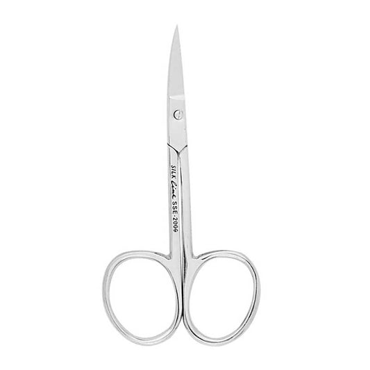 White Smoke Silkline  S/S Cuticle Scissors  3.5in