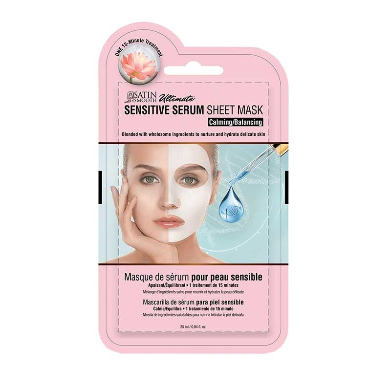 Pink Satin Smooth  Premium Serum Sheet Masks  36pc