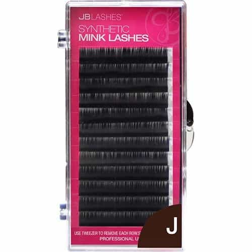 JB J-Curl, Mink Lashes, Black, 0.07 x 15mm JBMJ0715