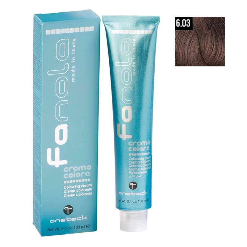 White Smoke Fanola  6.03 Natural Warm Dark Blonde  100ml