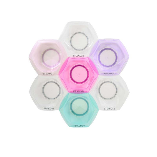Framar  (91023) Connect & Color Bowls  Rainbow
