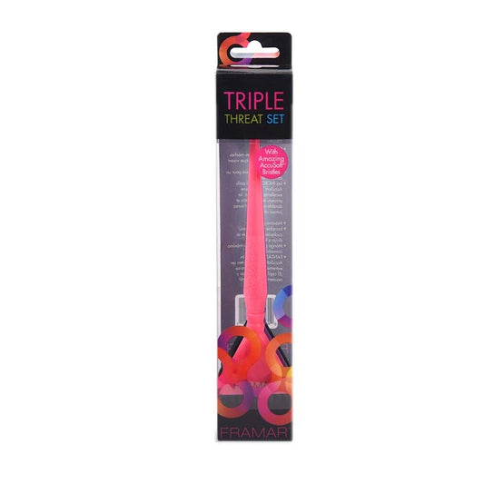 Framar  (91012) Triple Threat Tint Brush Set  3pk