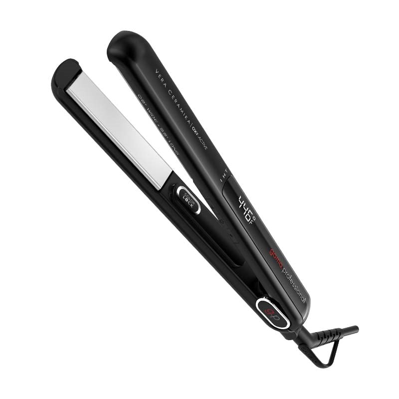 White Smoke GAMA (GPI02731.5) GEVO Real Ceramic Flat Iron  1.2in