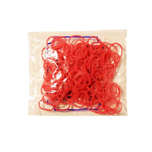 Antique White H&R  Perm Rod Elastic  Red  50/pk