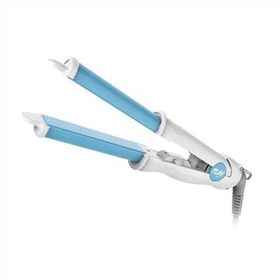 White Smoke H&R  Tuft Mini Flat Iron