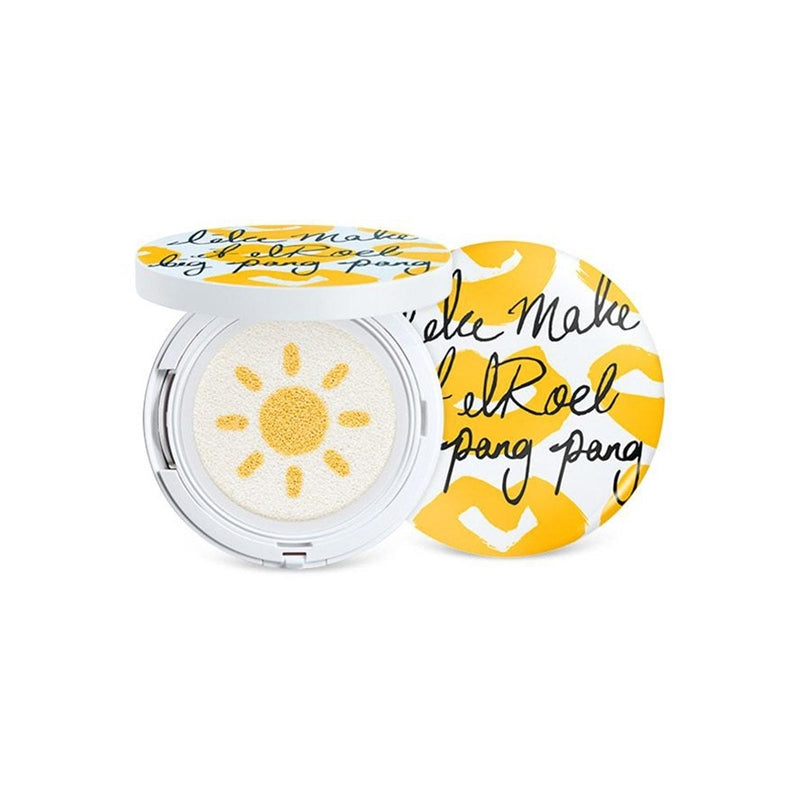 White Smoke ELROEL  Yellow Big Sun Cushion Foundation With SPF 50
