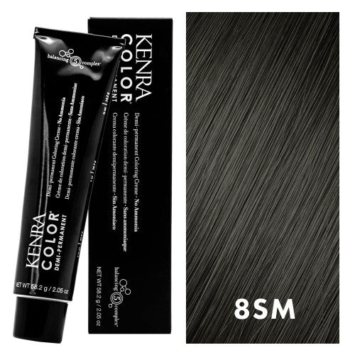 Black Kenra Color Demi 8SM Blonde Silver Metallic 2oz