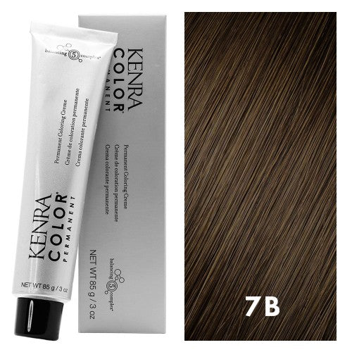 Dark Slate Gray Kenra Color Permanent 7B Brown Mocha 3oz