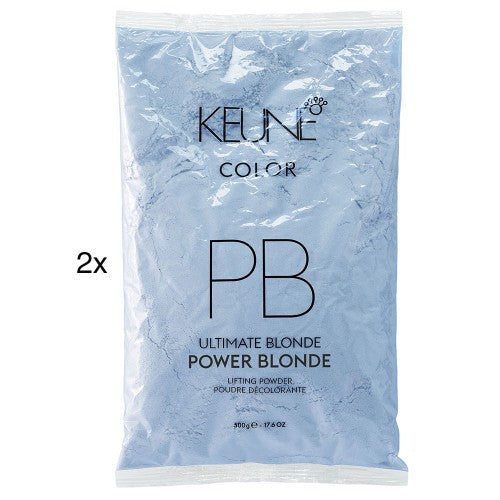Keune Power Blonde Lift Powder Refill 500g 2pk