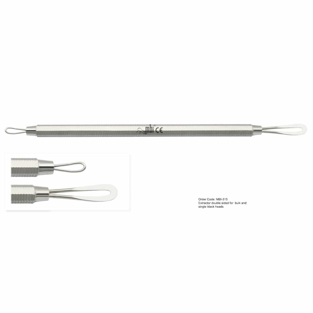 White Smoke MBI-315 Extractor Double Ended For Bulk/Single Blackheads