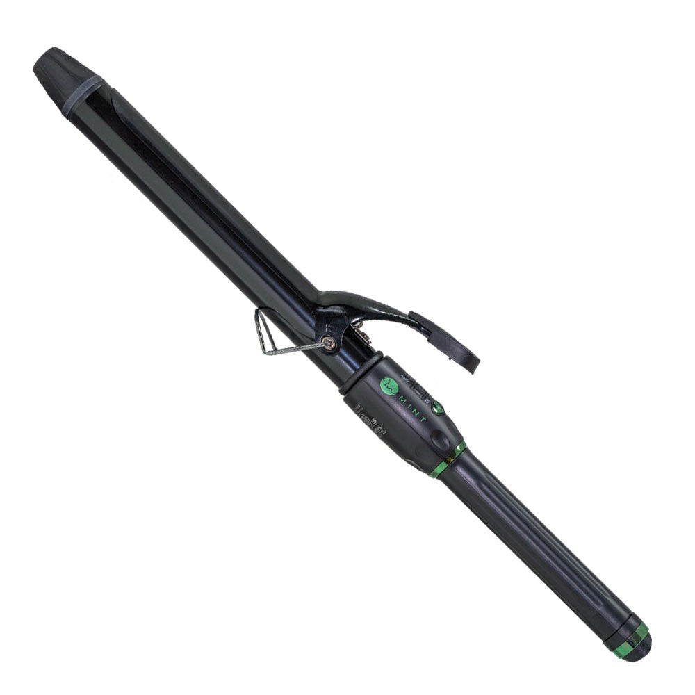 White Smoke Mint Extra Long Curling Iron 1"