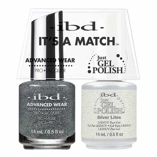 IBD Just Gel Polish It's A Match - Silver Lites