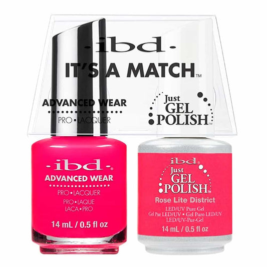 IBD Just Gel Polish It's A Match - Rose Lite District