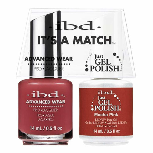 IBD Just Gel Polish It's A Match - Mocha Pink