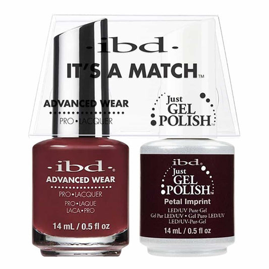 IBD Just Gel Polish It's A Match - Petal Imprint