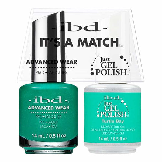IBD Just Gel Polish It's A Match - Turtle Bay
