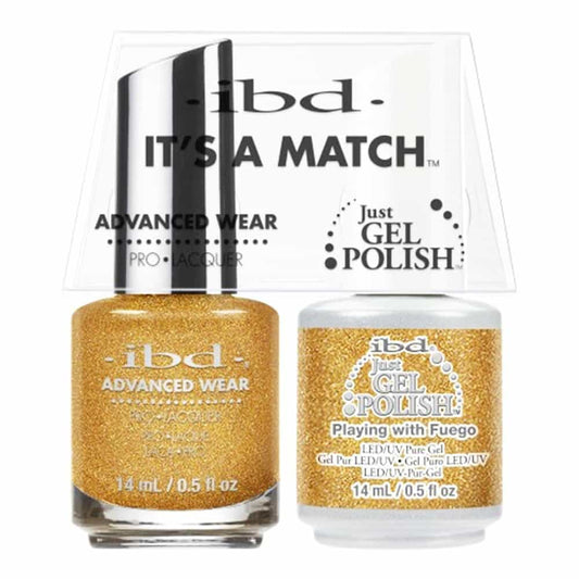 IBD Just Gel Polish It's A Match - Playing With Fuego