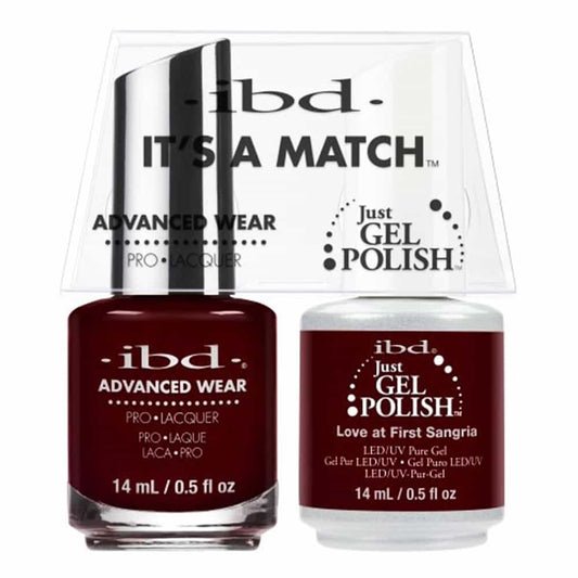 IBD Just Gel Polish It's A Match-Love At First Sangria 67007