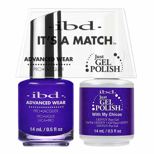 IBD Just Gel Polish It's A Match - With My Chicas