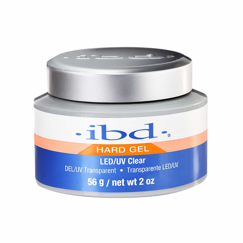 Ibd Hard Gel LED/UV - Clear 2 oz/56 g