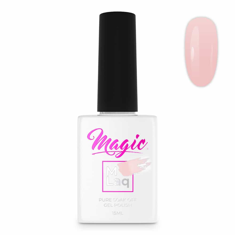 White Smoke Magic Gel Polish MLaq Cozy Pink -