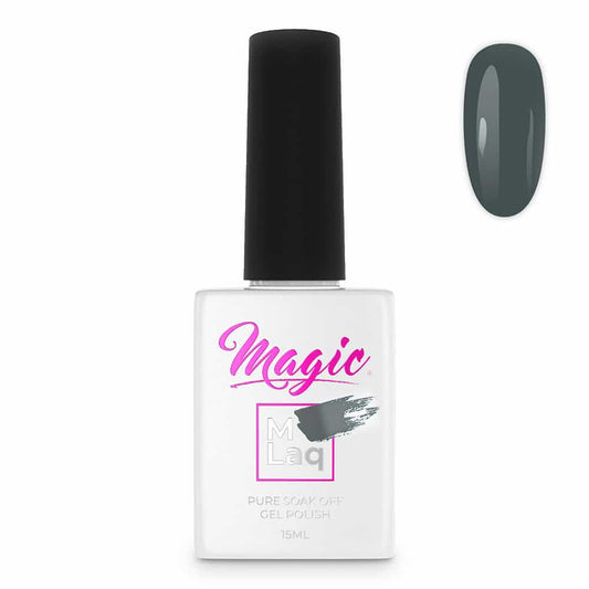 White Smoke Magic Gel Polish MLaq 15 ml - The Grey