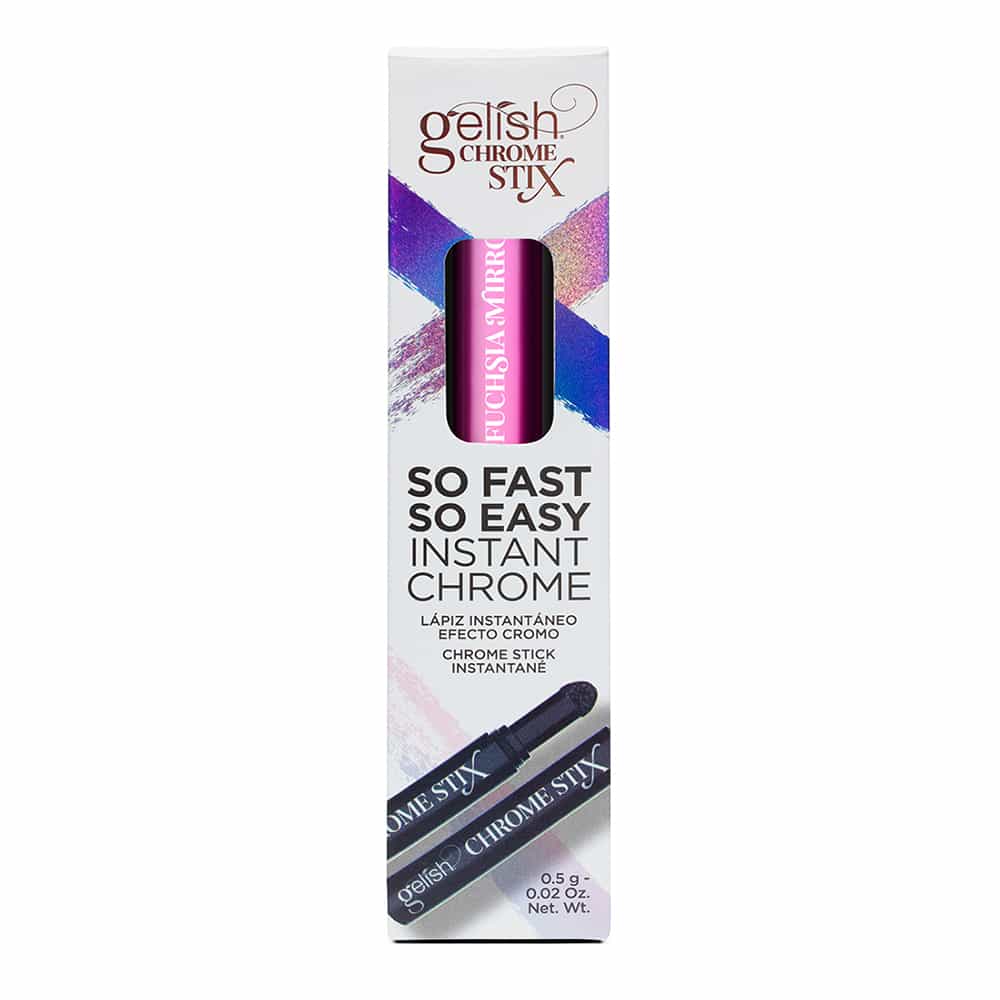 Lavender Gelish Chrome Stix 0.5 g/0.02 oz Fuchsia Mirror 1168197