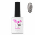 Magic Gel Polish MLaq Reflections Silver Rain -