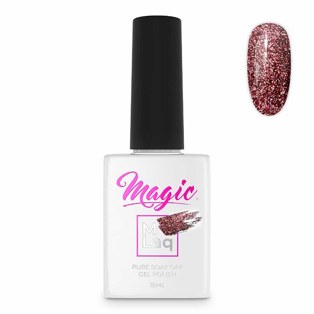 Magic Gel Polish MLaq Reflections Raspberry -