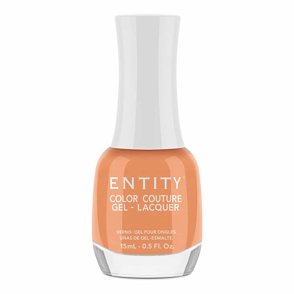 White Smoke Entity Color Couture Lacquer 0.5 oz - Apricot Beach Bag 1619