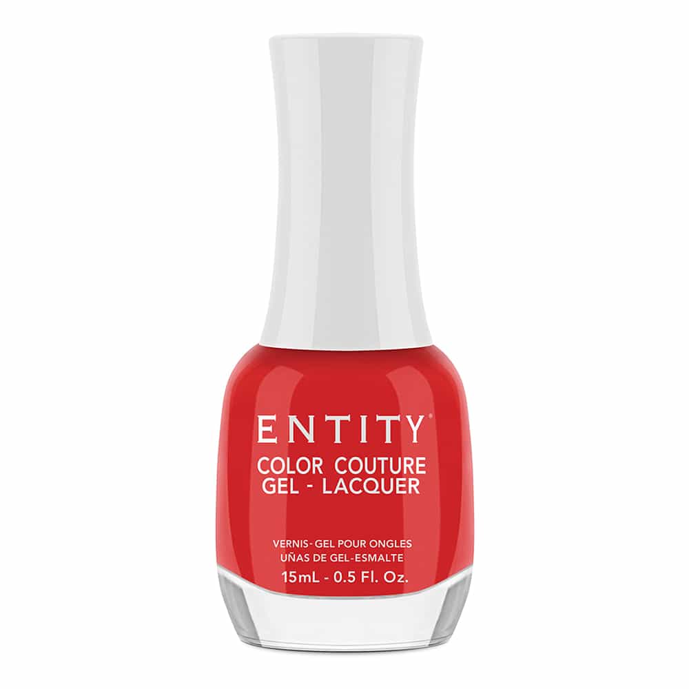White Smoke Entity Color Couture Lacquer.5oz A-Very Bright Red Dress1690