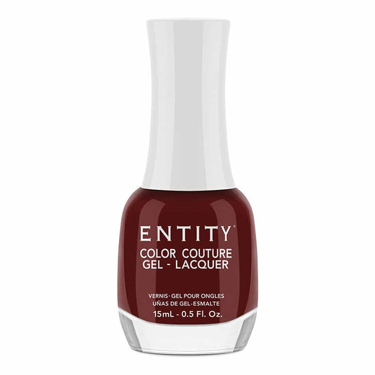 White Smoke Entity Color Couture Lacquer 0.5oz - Cabernet Ball Gown 1713