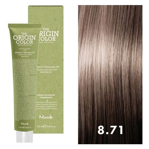 White Smoke Nook The Origin Color 8.71 Light Blonde Brown Irise 3oz