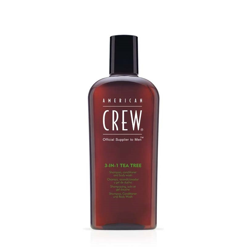 White Smoke American Crew  3in1 Tea Tree Shampoo  250ml