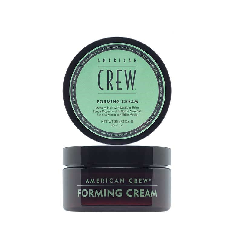 White Smoke American Crew  Forming Cream  Med Hold  85g
