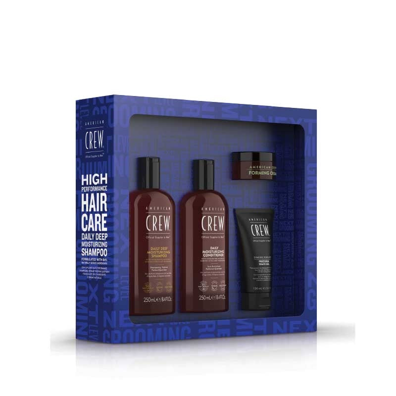 White Smoke American Crew  Full Grooming Kit