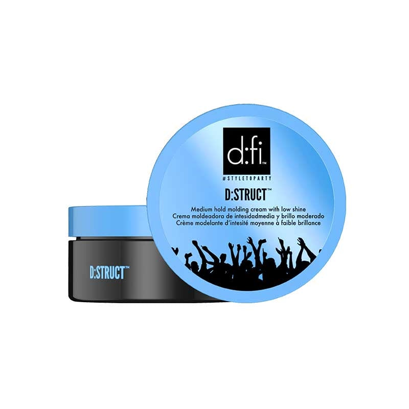 White Smoke D:FI  D:Struct Medium Hold Molding Cream  75g