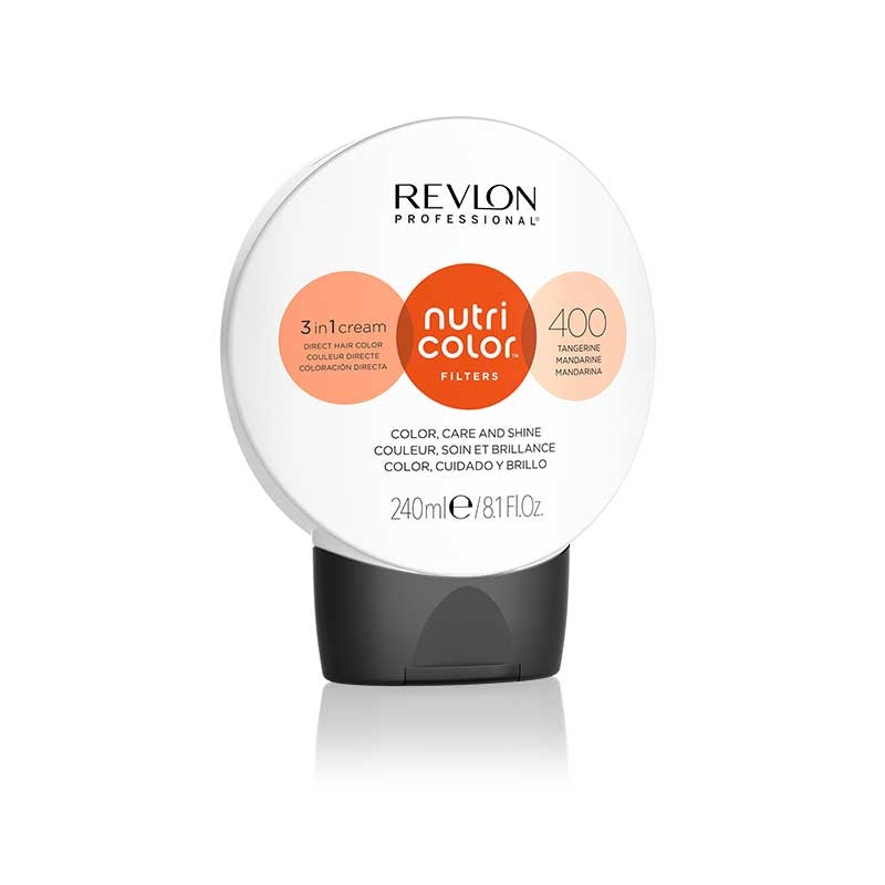 White Smoke Revlon  Nutri Color Creme  400 Tangerine  240ml