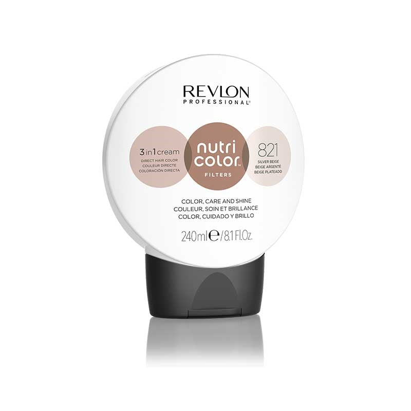 White Smoke Revlon  Nutri Color Creme  821 Silver Beige  240ml