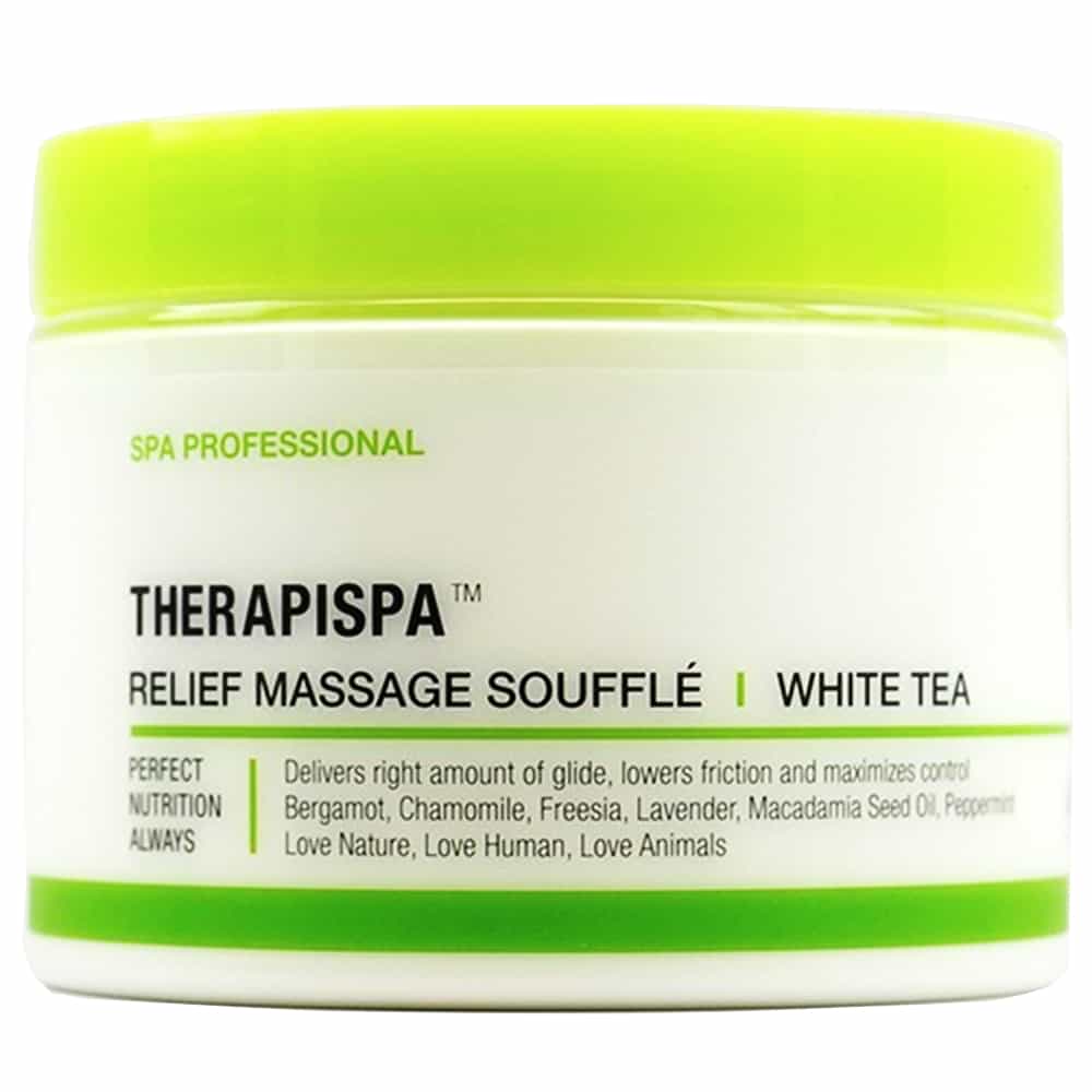 AIIN Therapispa Relief Massage Souffle - White Tea 16 oz.