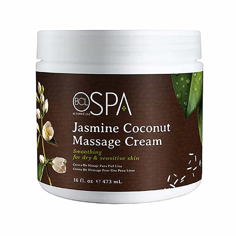 BCL SPA Massage Cream 16 oz - Jasmine Coconut 59118
