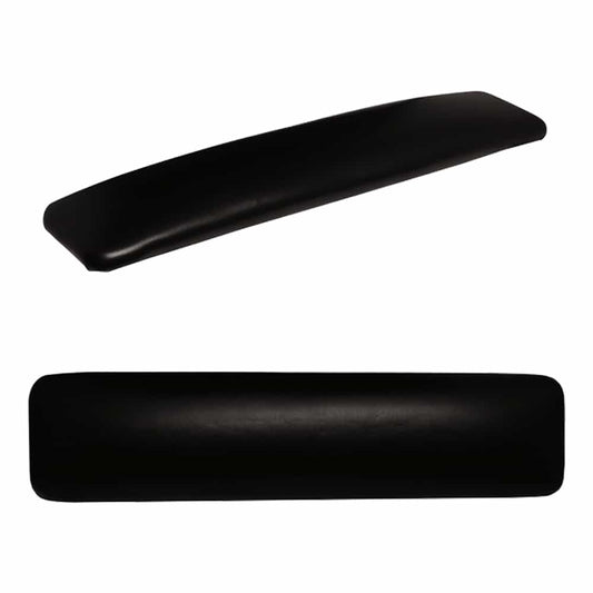White Smoke Berkeley 20" Armrest - Straight Black - TB910SBK