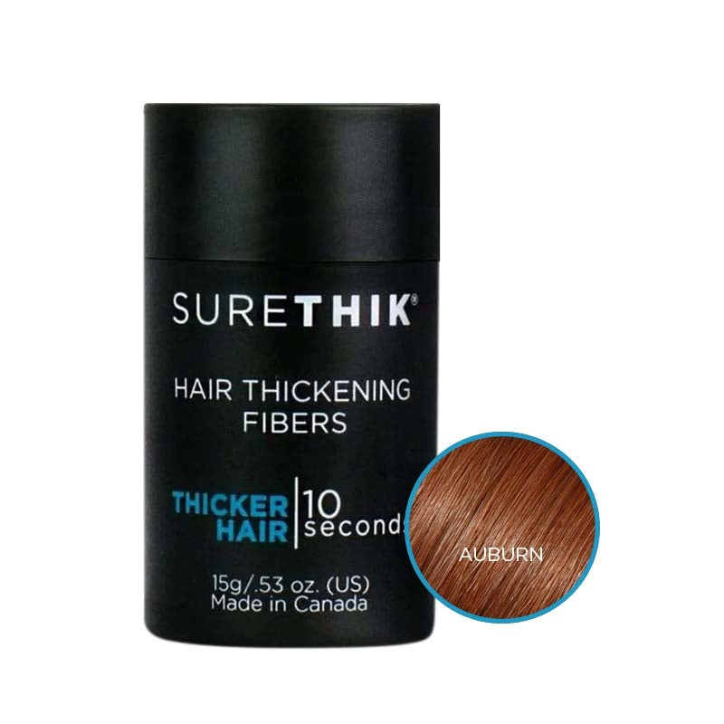 White Smoke SureThik  Hair Thickening Fibers  Auburn  15g